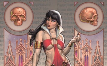 The Beat Digest 08/18/26: VAMPIRELLA goes to PARADISE Vampirella Paradise #1 cover by Joseph Michael Linsner featured