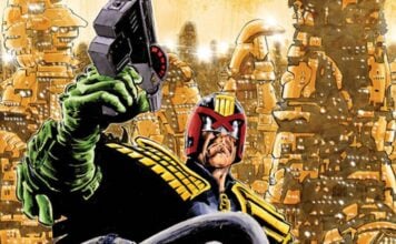 Exclusive Preview: Gaze upon Henry Flint’s new mind-blowing pages from JUDGE DREDD – THE NEW FUTURE New Future