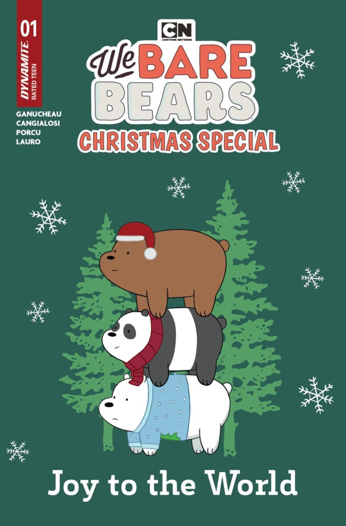We Bare Bears Christmas Special Cover D (greeting card cover)