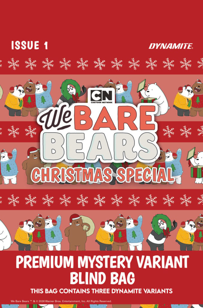 We Bare Bears Christmas Special cover G (premium mystery blind bag)
