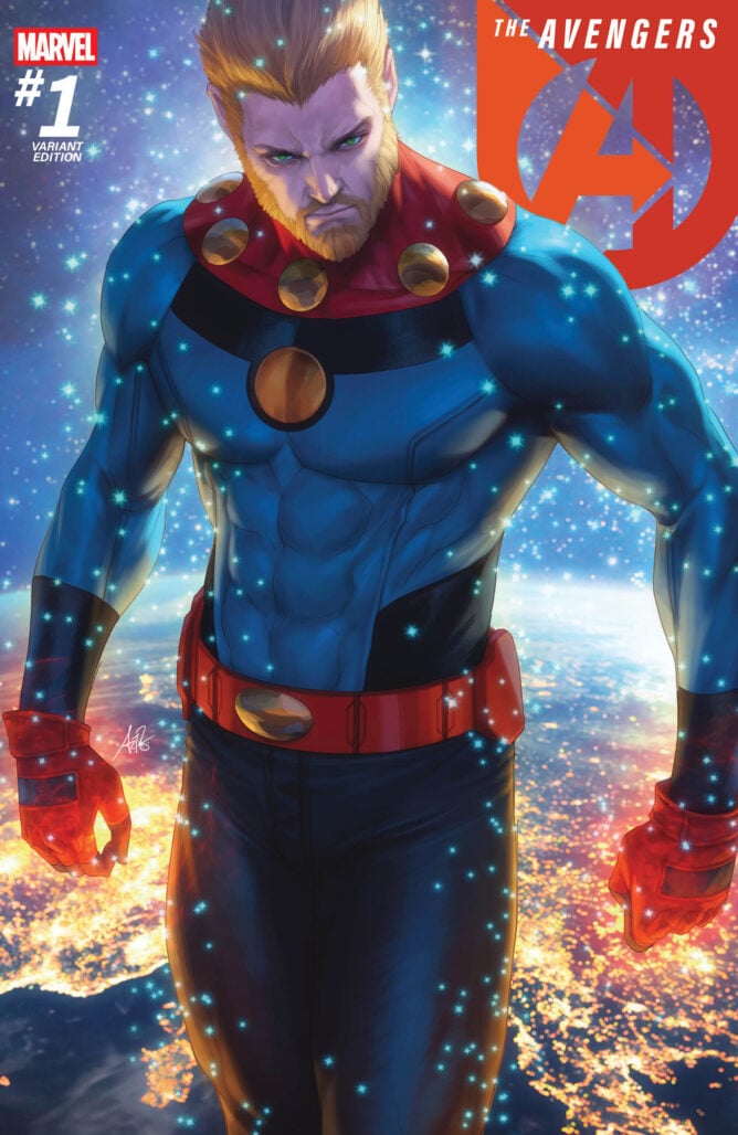 Avengers #1 (2026) cover by Artgerm
