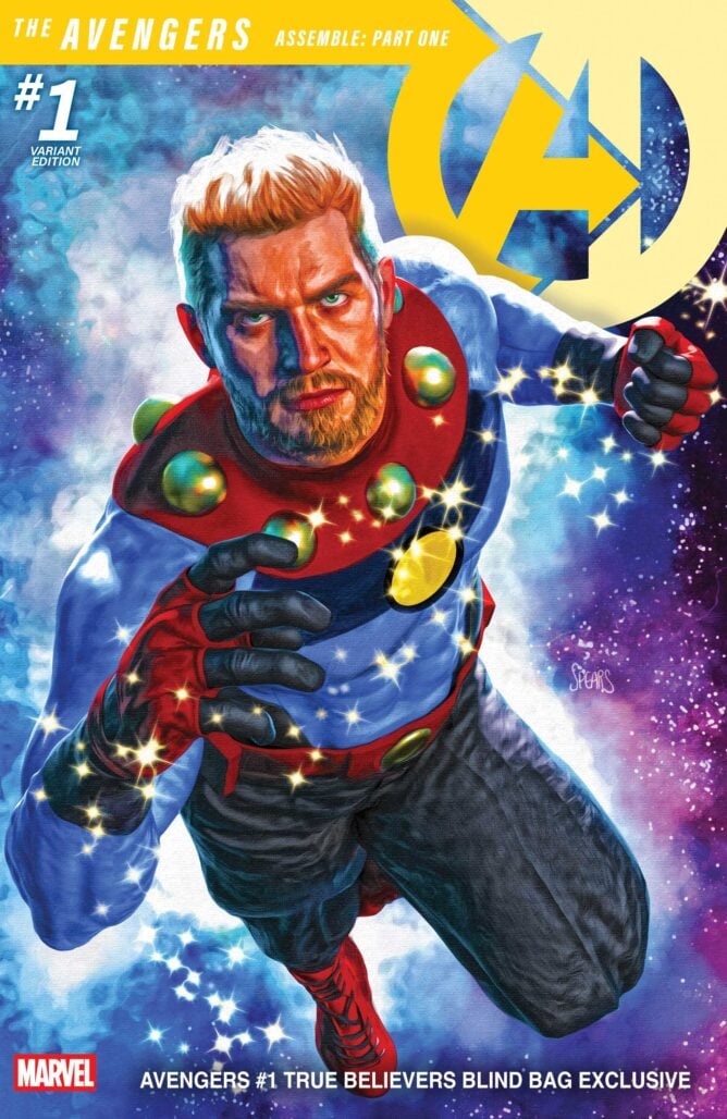 Avengers #1 (2026) cover by Mark Spears