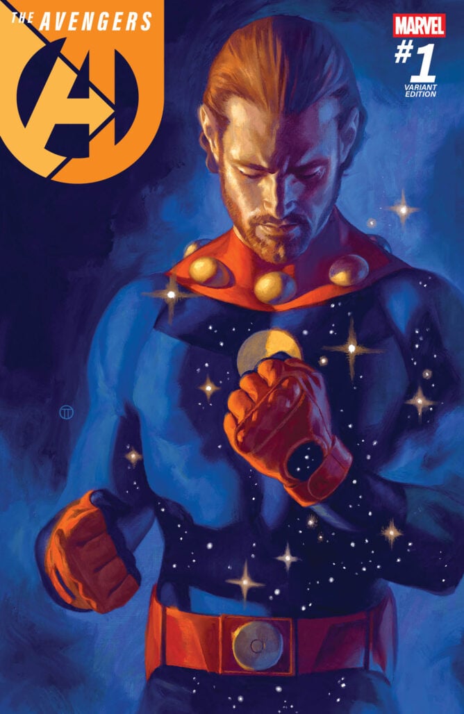 Avengers #1 (2026) cover by Julian Totino Tedesco