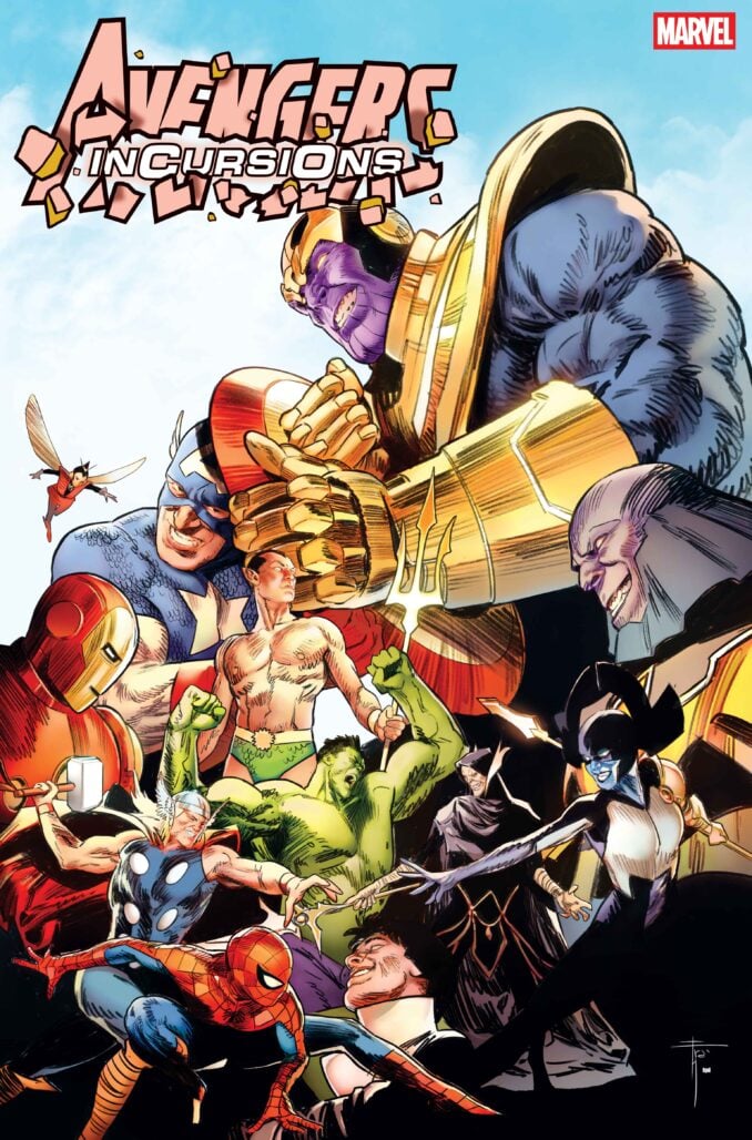 Avengers: Incursions cover A by Francesco Mobili