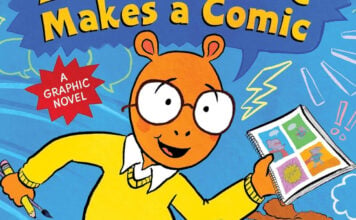 ARTHUR graphic novels to say hey, what a wonderful day Arthur Makes a Comic featured