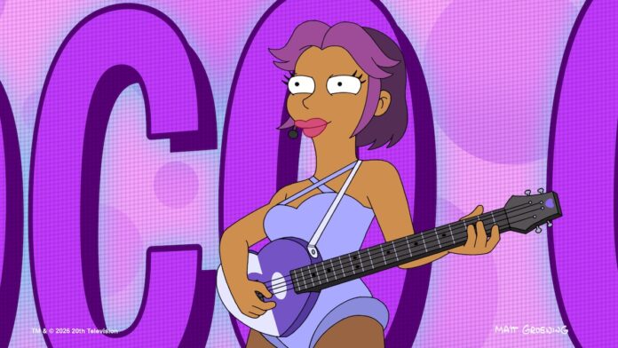Coco Charm FUTURAMA - "The Charm Offensive" - Earth’s biggest pop star uses musical brain programming to command her army of fans.