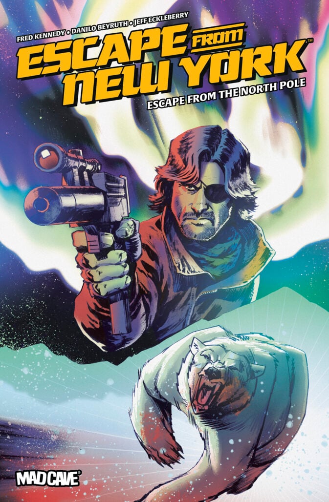 Escape from New York: Escape from the North Pole cover A, by Adam Gorham