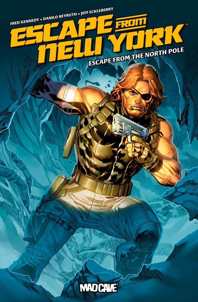 Escape from New York: Escape from the North Pole cover B, by Ken Lashley