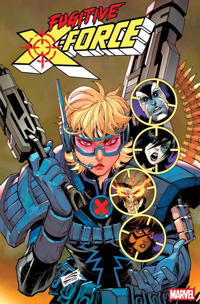 Fugitive X-Force #1 cover D, by Gerardo Sandoval