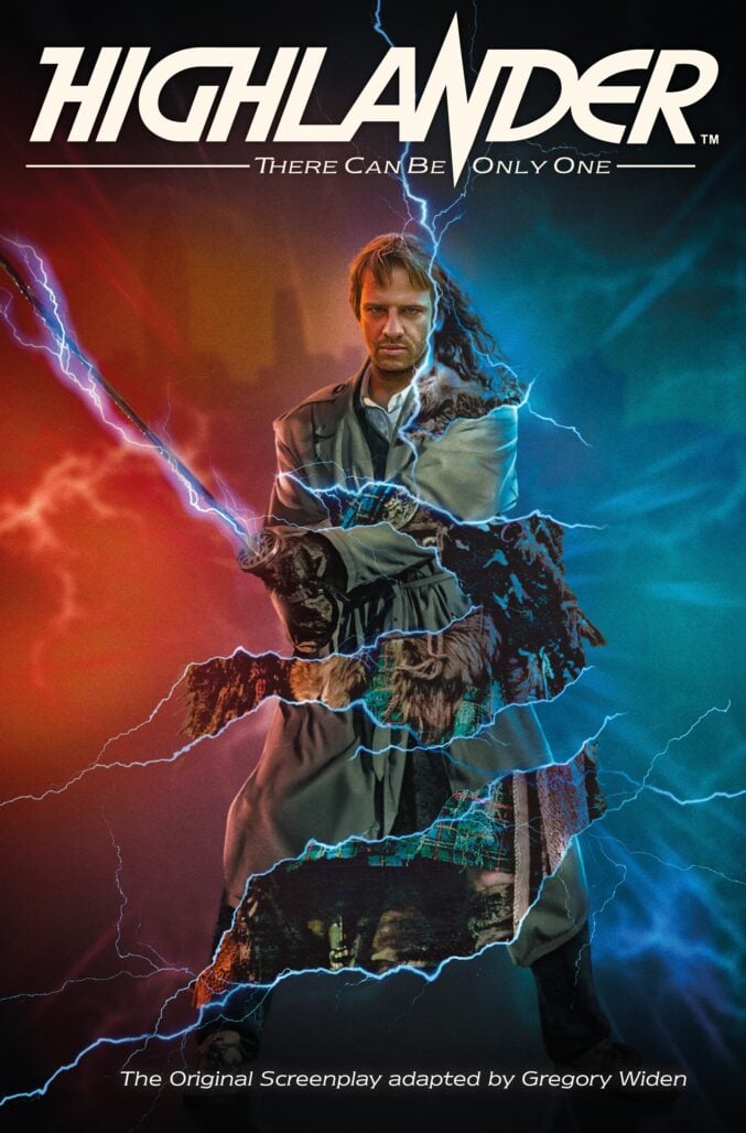 Highlander: The Original Screenplay #1 cover B, by Lee Binding