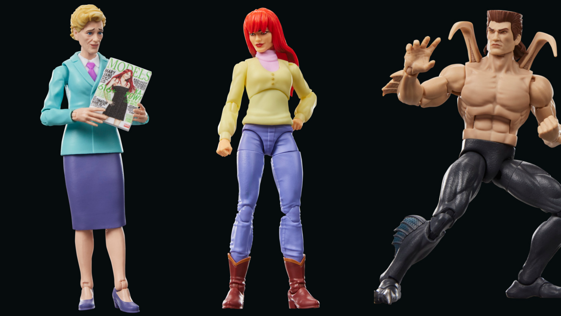 Hasbro Marvel legends feature retro