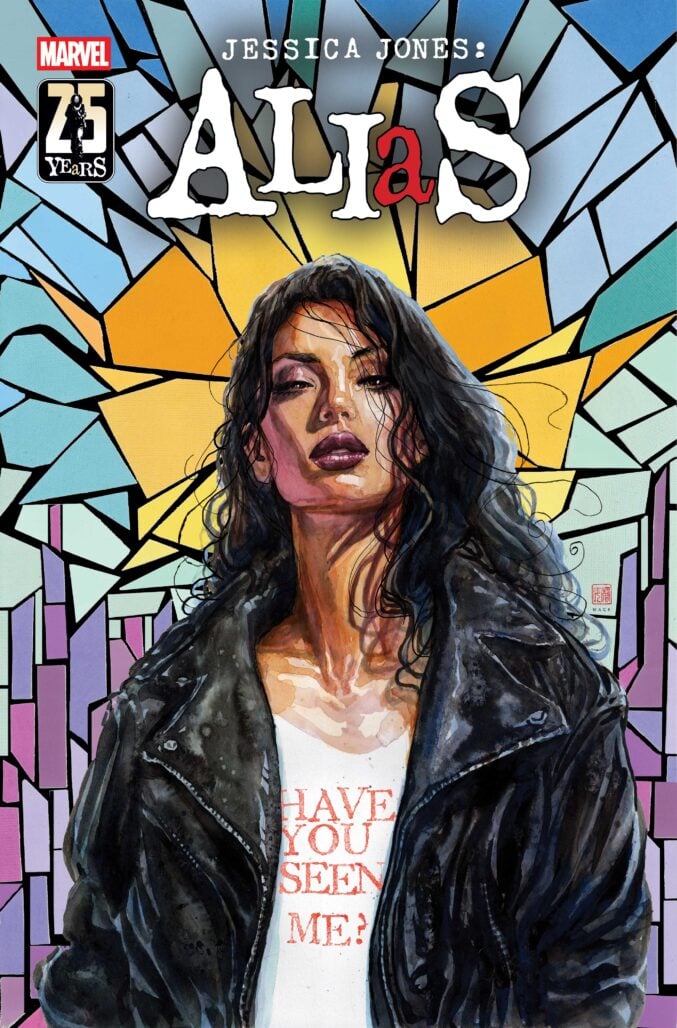 Jessica Jones: Alias #1 cover by David Mack