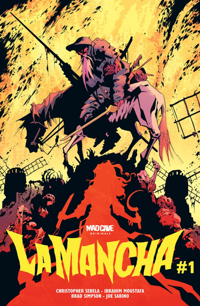 La Mancha #1 cover C and F by Phil Hester