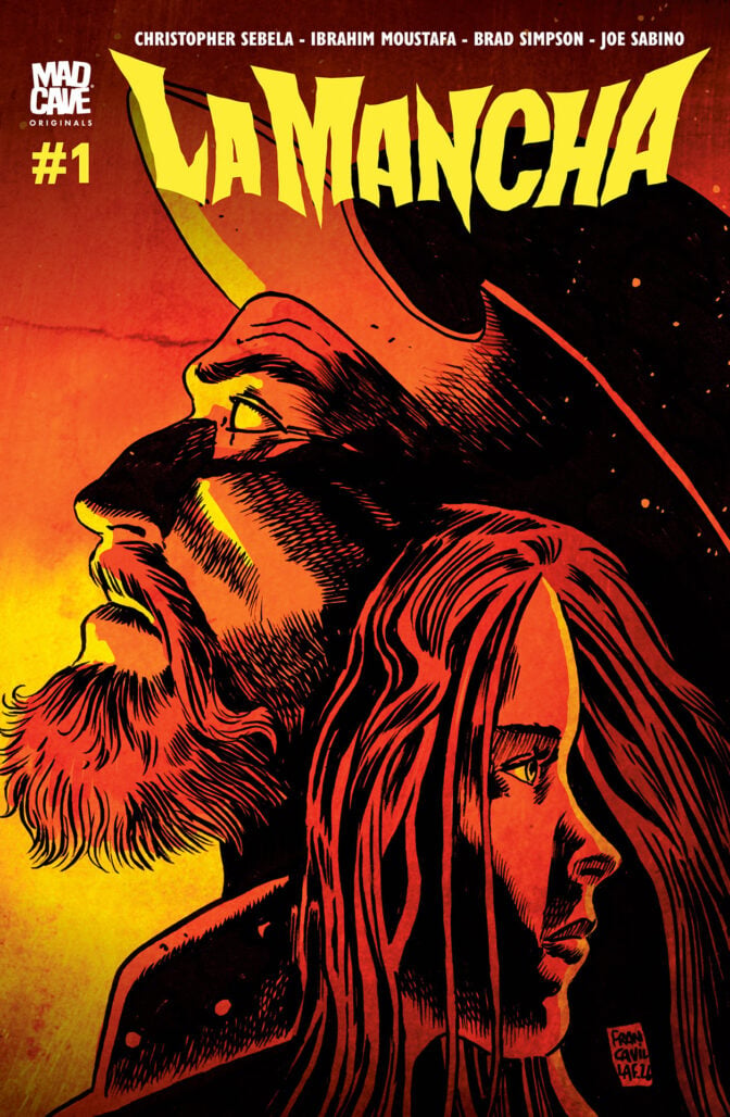 La Mancha #1 cover D by Francesco Francavilla