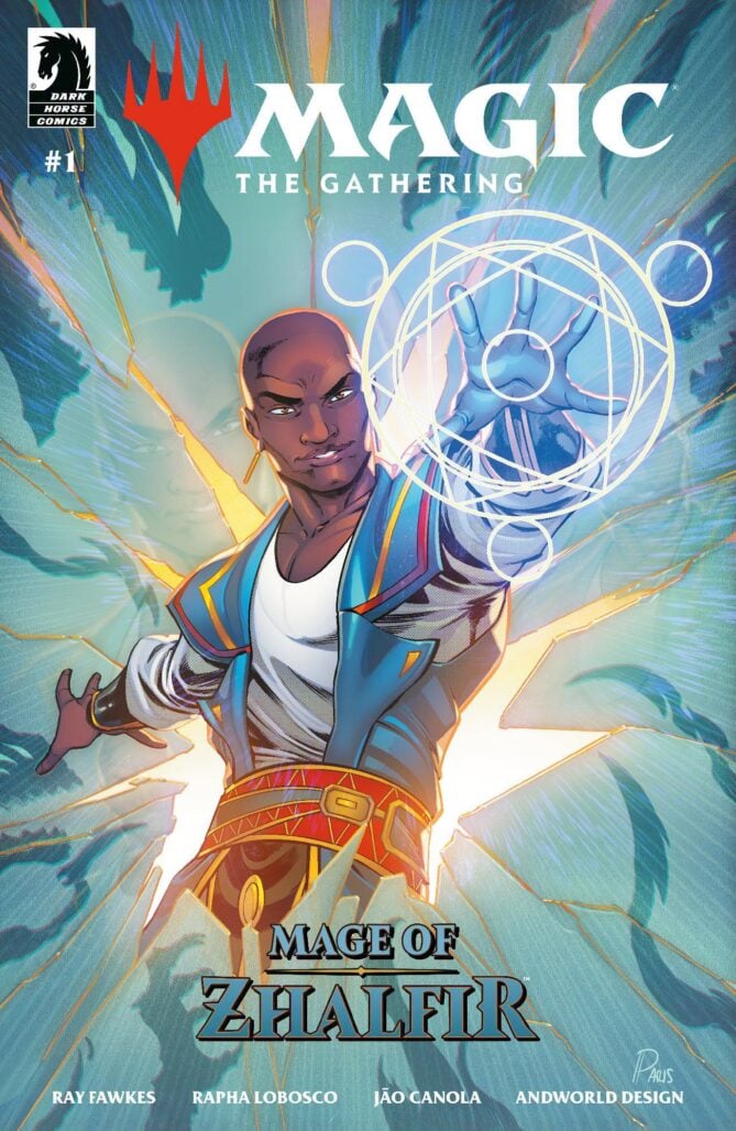 Magic: The Gathering: Mage of Zhalfir #1 cover A, by Paris Alleyne