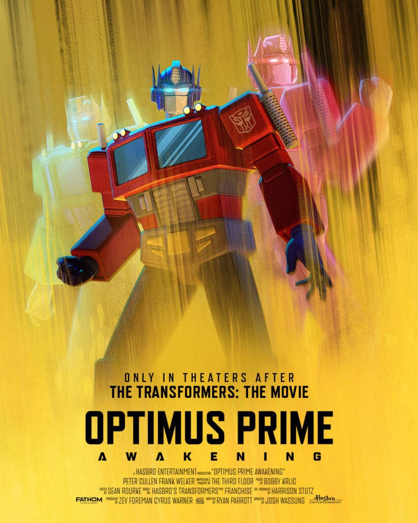 Optimus Prime: Awakening key art