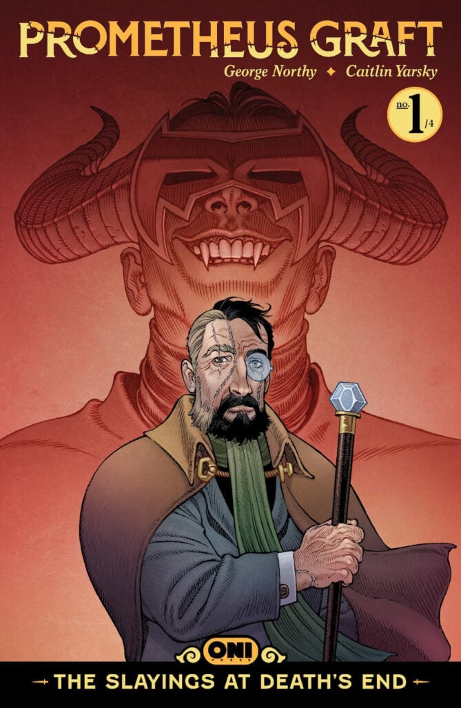 Prometheus Graft The Slayings at Death's End #1 cover C by Gabriel Rodriguez