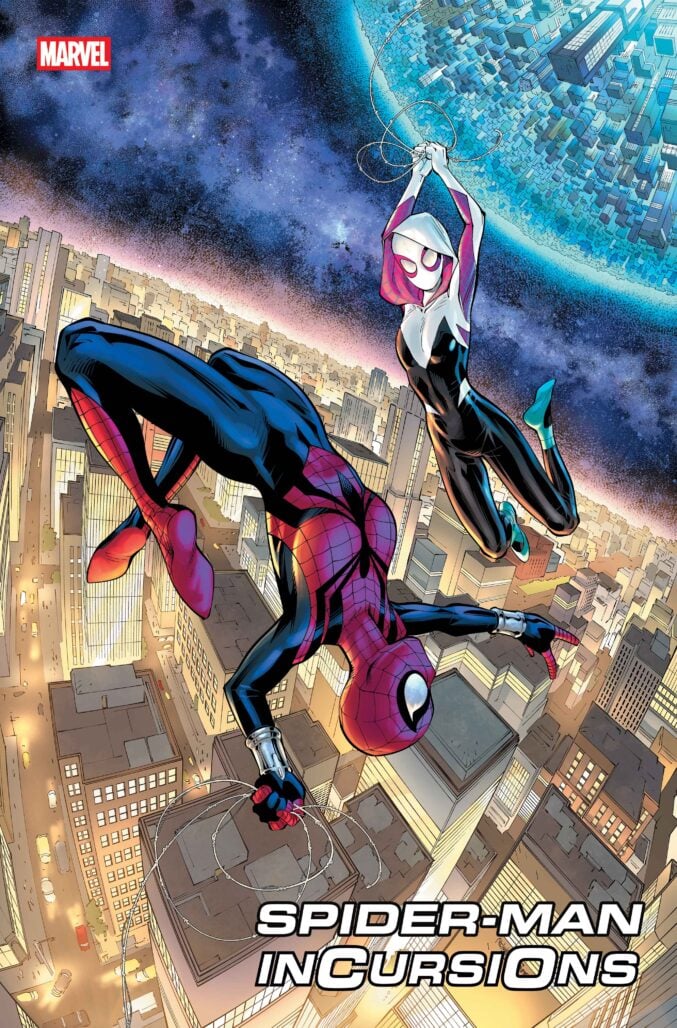 Spider-Man: Incursions cover A by Gleb Melnikov