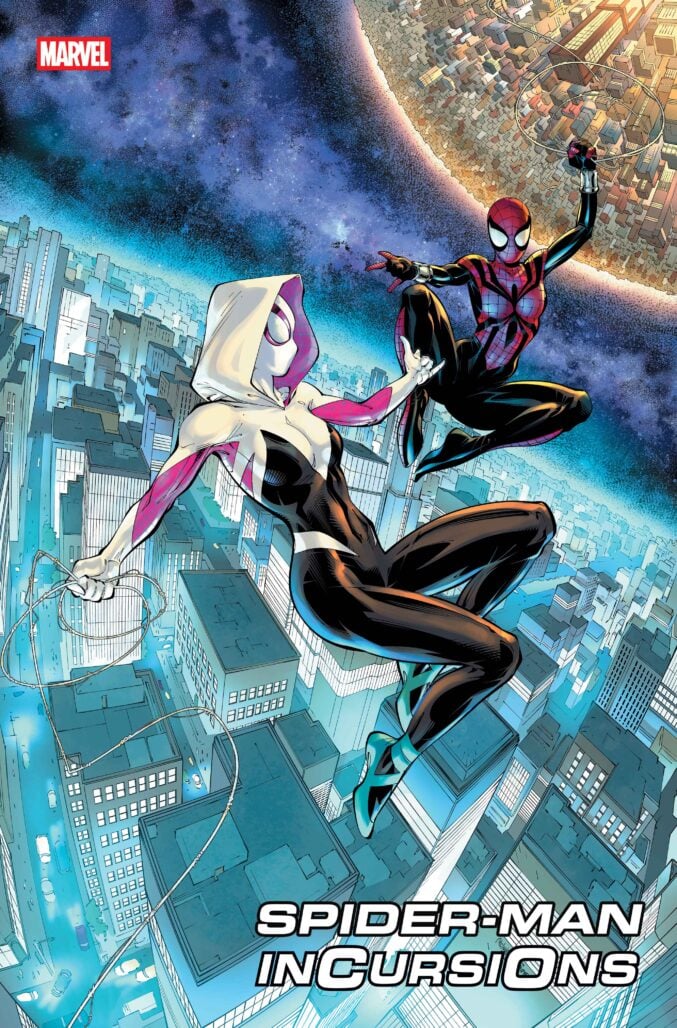 Spider-Man: Incursions cover B by Gleb Melnikov