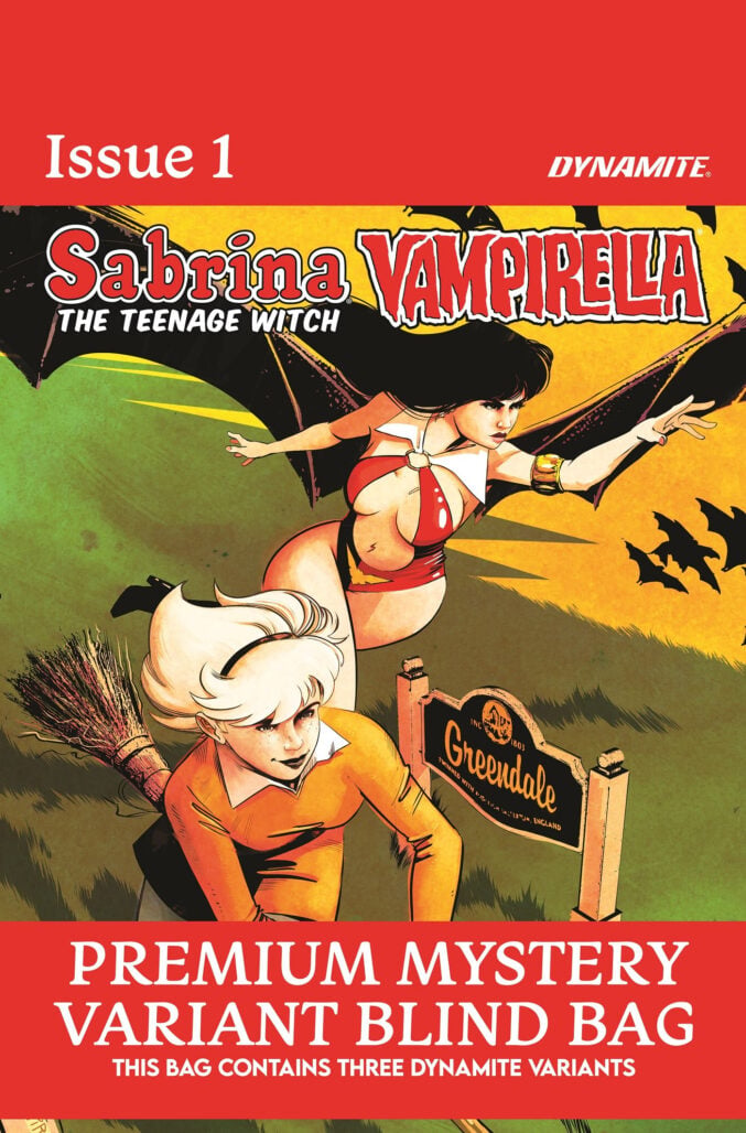 Sabrina the Teenage Witch x Vampirella #1 blind bag