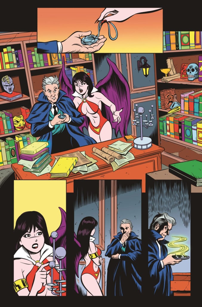 Sabrina the Teenage Witch x Vampirella #1 preview page 2