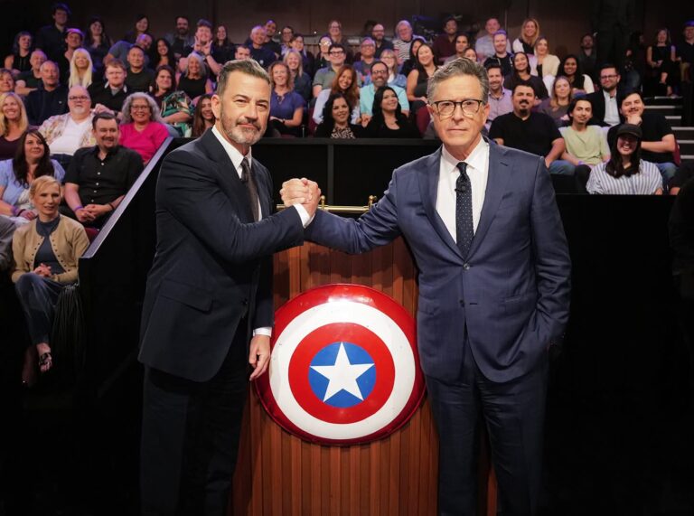 Mark Gruenwald's Captain America shield passed to Jimmy Kimmel