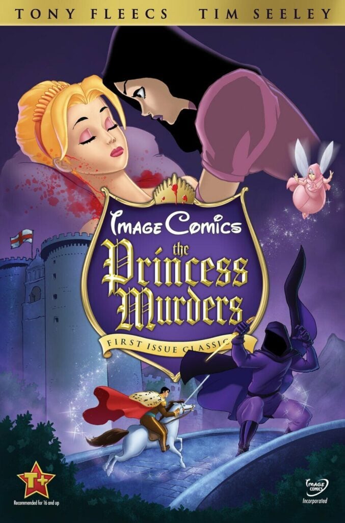 The Princess Murders #1 cover D animation homage