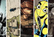 Comics Crowdfunding Round-Up: NOTHING STAYS BURIED, THE ARC FALL, DEATH OF COMICS BOOKCASE, and more!