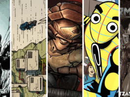 Comics Crowdfunding Round-Up: NOTHING STAYS BURIED, THE ARC FALL, DEATH OF COMICS BOOKCASE, and more!