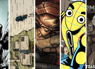 Comics Crowdfunding Round-Up: NOTHING STAYS BURIED, THE ARC FALL, DEATH OF COMICS BOOKCASE, and more! Image
