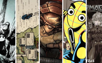 Comics Crowdfunding Round-Up: NOTHING STAYS BURIED, THE ARC FALL, DEATH OF COMICS BOOKCASE, and more!