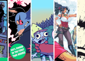 Comics Crowdfunding Round-Up: EMPTY STARS, OUT ON THE PROWL, MISS MINA, and three more projects you’ll love!