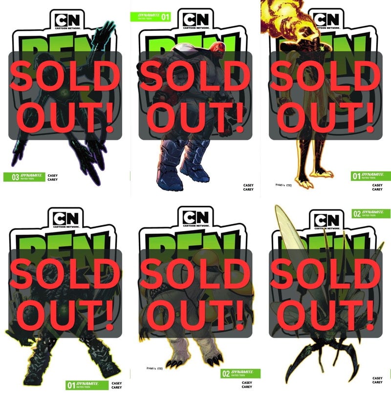 ben 10 sold out