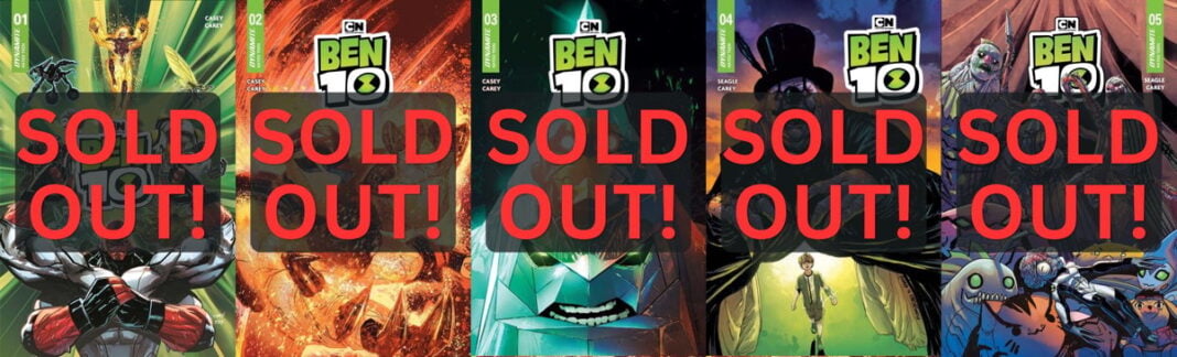 ben 10 sold out