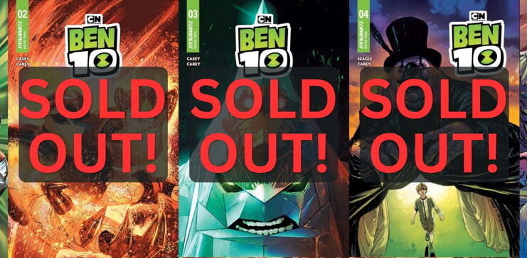 ben 10 sold out