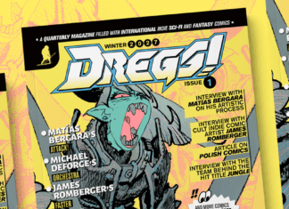 Uncivilized debuts new anthology magazine DREGS! on Kickstarter