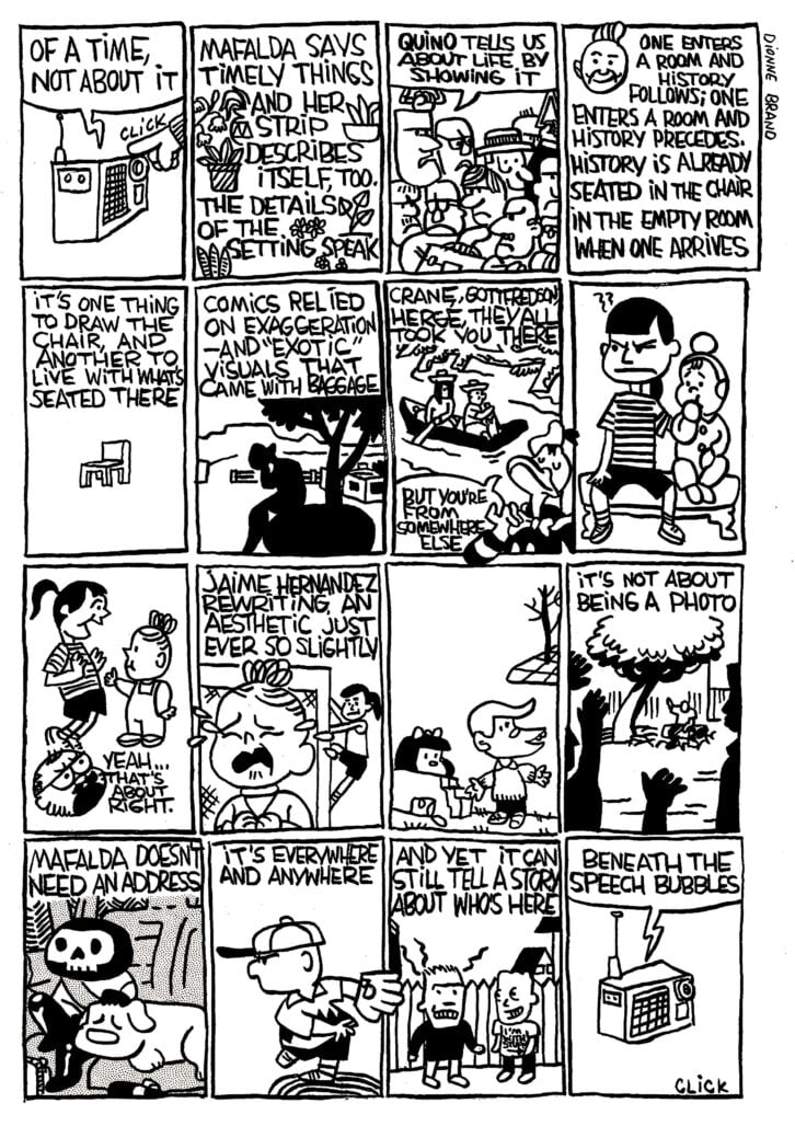 An avalanche of references to comics outside of the one being reviewed, as one does.