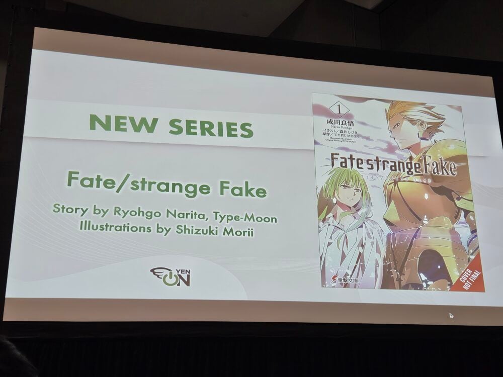 photo of fate/strange fake announcement