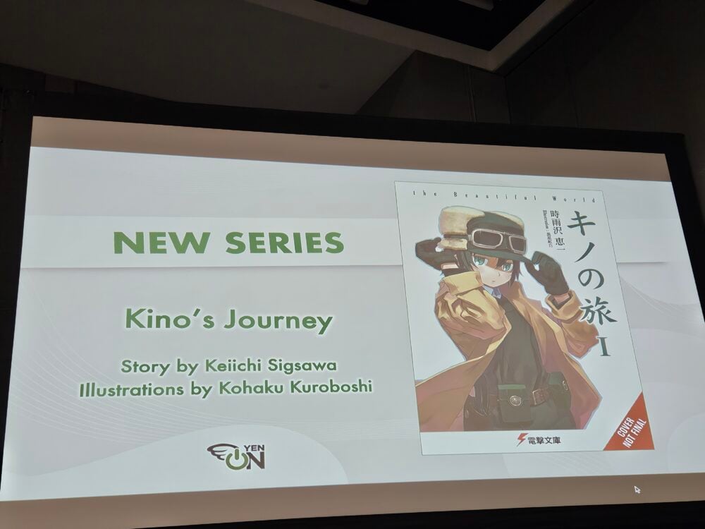 photo of kino's journey announcement