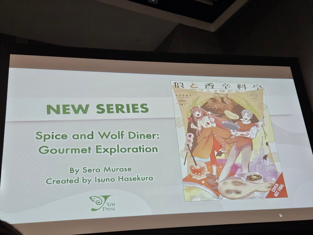 spice and wolf diner announcement