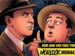 Exclusive Cover: ABBOTT AND COSTELLO MEET THE MONSTERS debuts on Kickstarter today Abbott and Costello