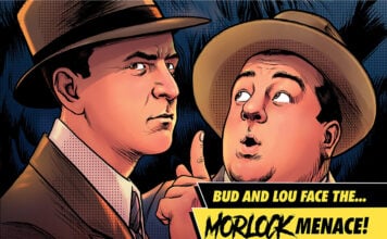 Exclusive Cover: ABBOTT AND COSTELLO MEET THE MONSTERS debuts on Kickstarter today Abbott and Costello
