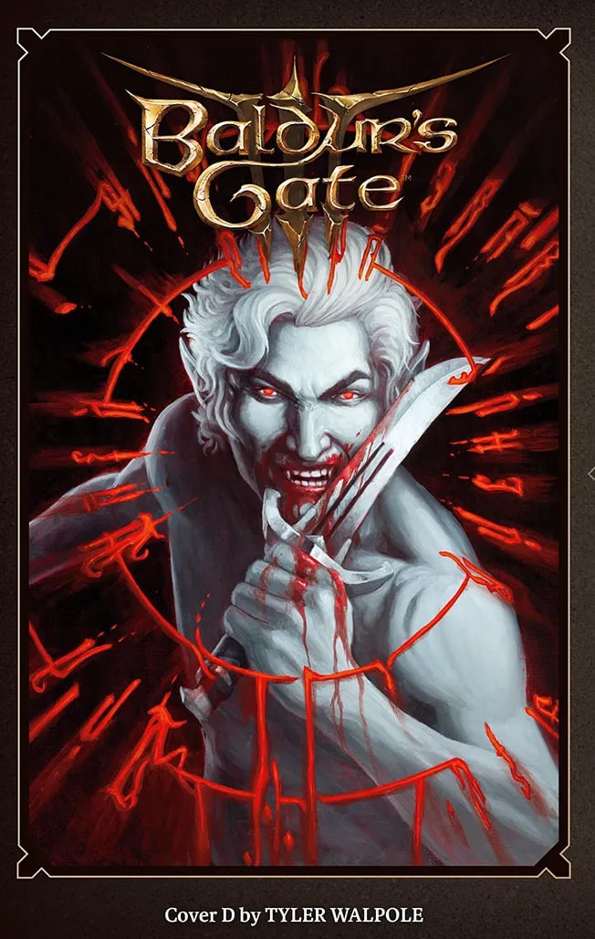 Baldur's Gate 3 #1 cover D by Tyler Walpole