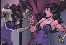Snag a spooky Humble Bundle featuring the BETTIE PAGE HALLOWEEN SPECIAL Bettie Page Halloween Special