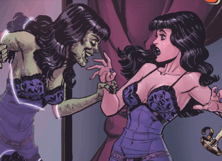 Snag a spooky Humble Bundle featuring the BETTIE PAGE HALLOWEEN SPECIAL Bettie Page Halloween Special