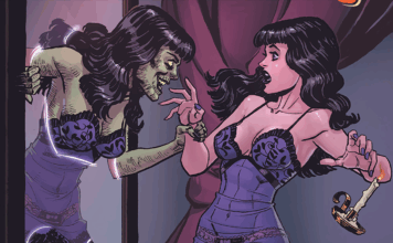 Snag a spooky Humble Bundle featuring the BETTIE PAGE HALLOWEEN SPECIAL Bettie Page Halloween Special