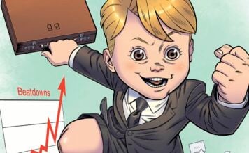 The origin of Business Baby revealed in CAPES backup stories by Kirkman & Bellegarde Business Baby
