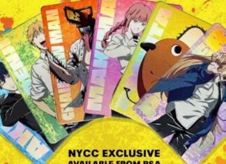 NYCC ’26: Dogu Publishing unveils CHAINSAW MAN metal trading card collection collab with Crunchyroll