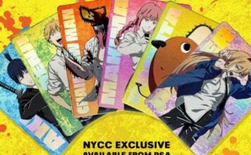NYCC ’26: Dogu Publishing unveils CHAINSAW MAN metal trading card collection collab with Crunchyroll