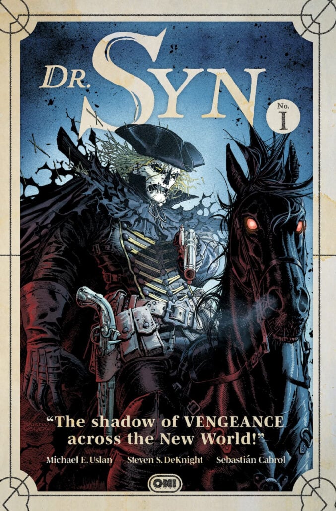 Dr. Syn #1 cover A by Dustin Weaver